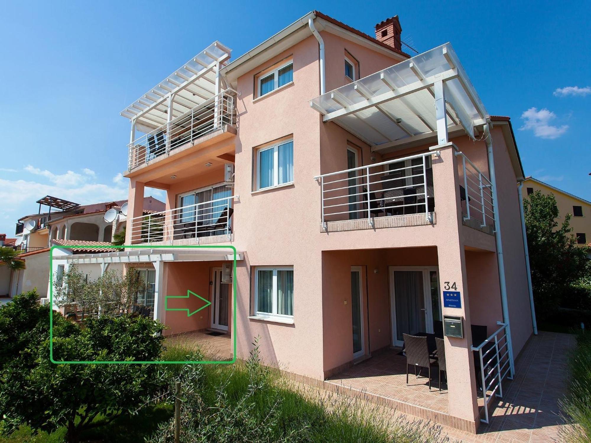 Apartments Villa Brioni I Fažana Værelse billede