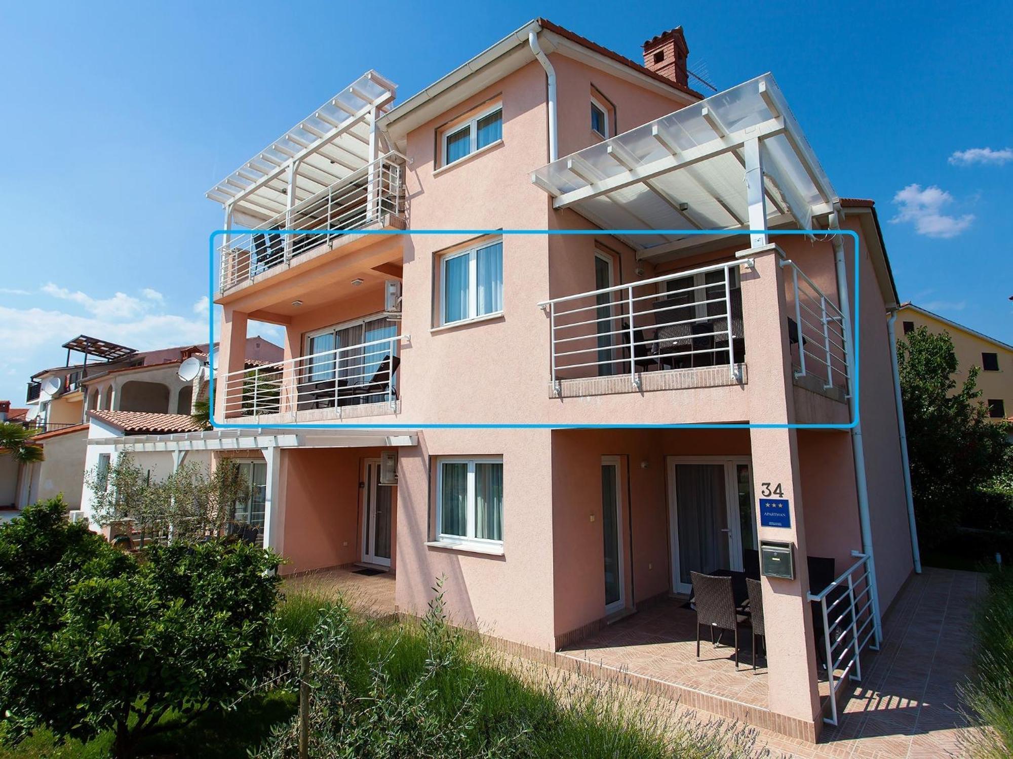 Apartments Villa Brioni I Fažana Værelse billede
